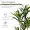 Glitzhome® 4.5ft. Faux Dracaena Fragrans Plant in Pot